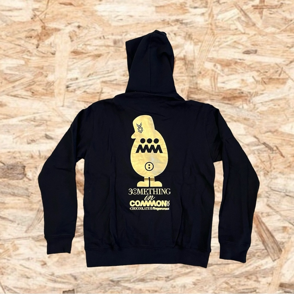 🖤 NWT🖤 CHOCOOLATE 3omething in Common Fingercroxx Zip Hoodie
